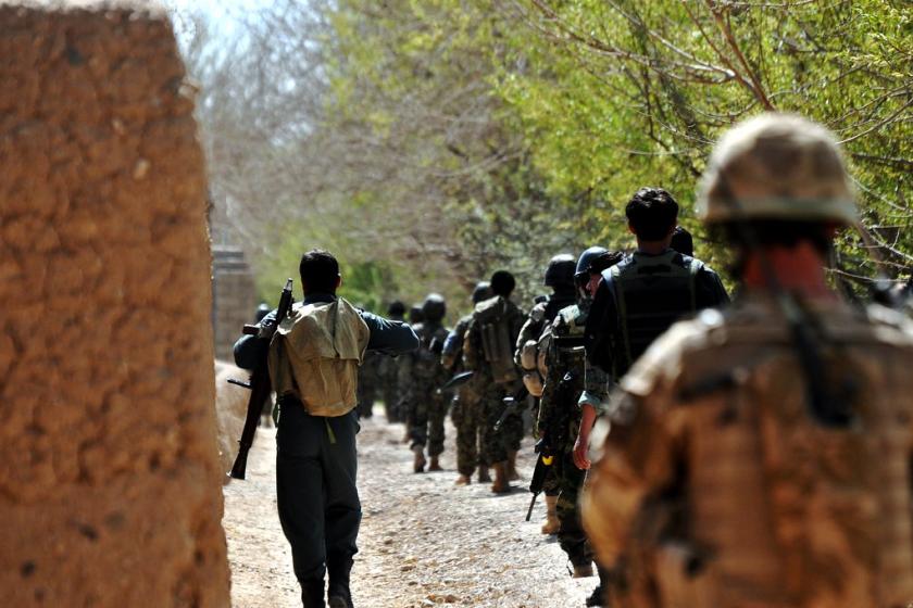 Soliders and Civilians in Afghanistan