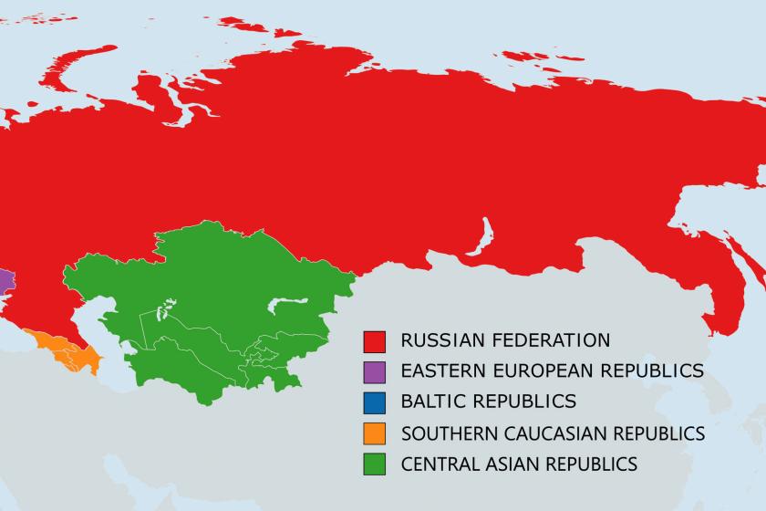 map of post soviet republics